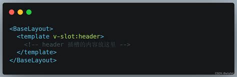 vue3 slot template.